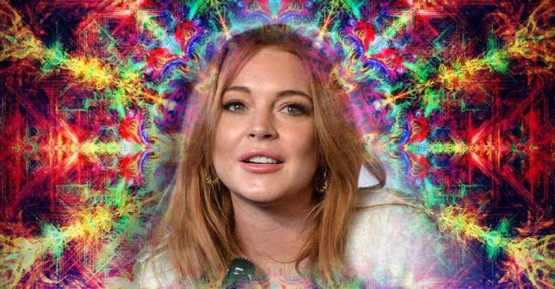 lindsay lohan Ayahuasca psychedelic